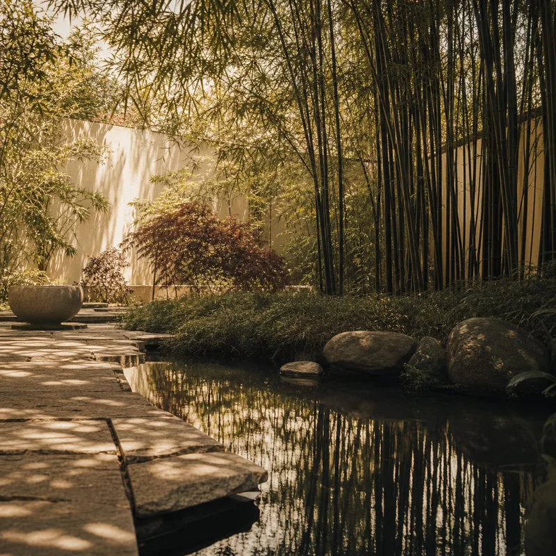 OSHO国際メディテーション・リゾート（OSHO International Meditation Resort）のイメージ（AI生成）